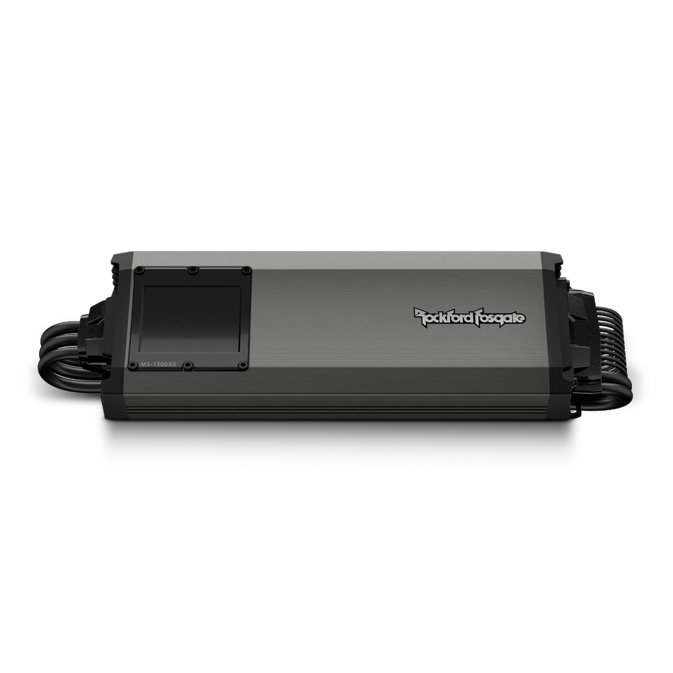 Rockford Fosgate M5-1500X5 1500-Watt RMS 5 Channel IPX6 Element Ready™ Amplifier