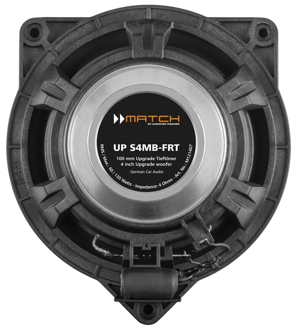 MATCH UP C42MB-FRT 4" 100mm 120w 2-way Component Speaker System For Mercedes Vehicles