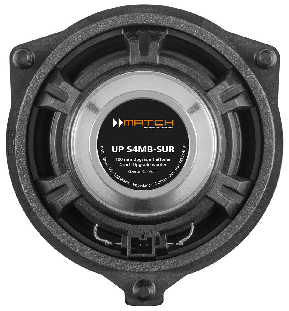 MATCH UP S4MB-SUR 4" 100mm 120w Surround Speakers For Mercedes Vehicles