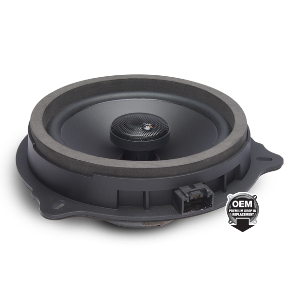 PowerBass OE652-FD 6.5" Ford Direct Fit OEM Replacement Coaxial Speakers