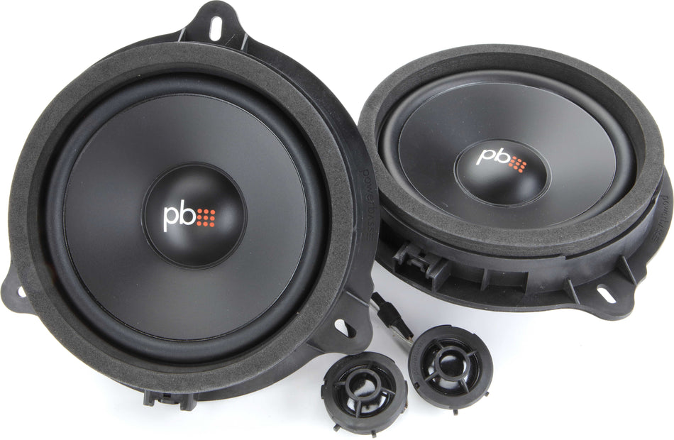 PowerBass OE65C-FD 6.5” Ford Direct Fit OEM Replacement Component Speakers