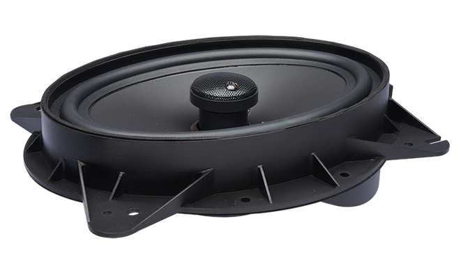 PowerBass OE692-TY 6x9" Toyota Direct Fit OEM Replacement Coaxial Speakers