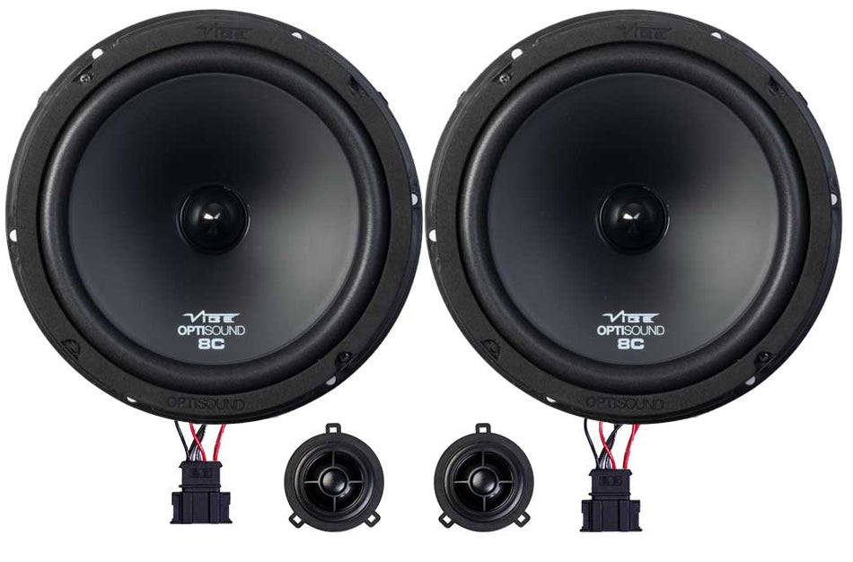 Vibe OPTI8VWT6-V0 VW T6 Transporter 8" OPTISOUND 360W Speaker Upgrade Kit