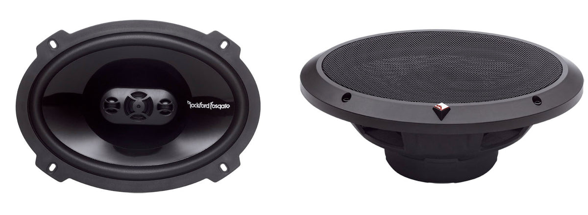 Rockford Fosgate P1694 6x9 4-way 150W speakers