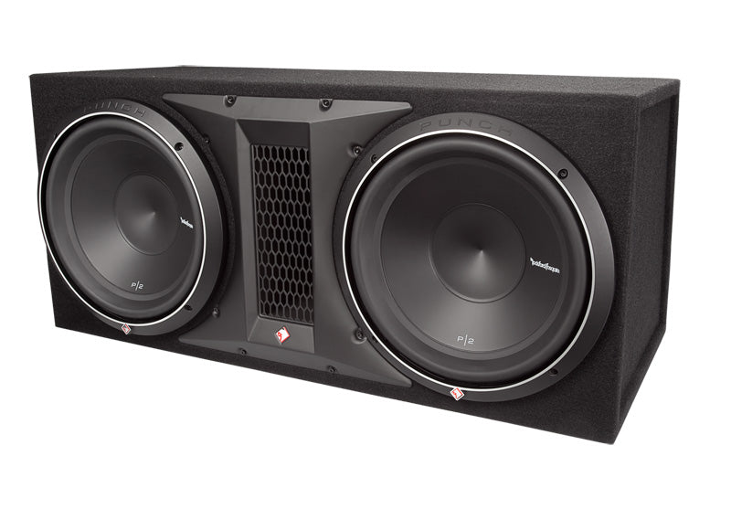 Rockford Fosgate P2D2-12 30cm ボックス付き Rockford Fosgate P2-2X12 Dual P2 12