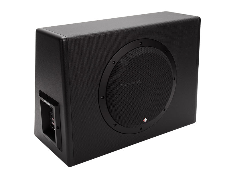 Rockford Fosgate P300-10 Single 10" 300 Watt Powered Active Subwoofer 