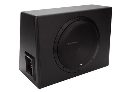 Rockford Fosgate P300-12 Single 12" 300 Watt Powered Active Subwoofer 