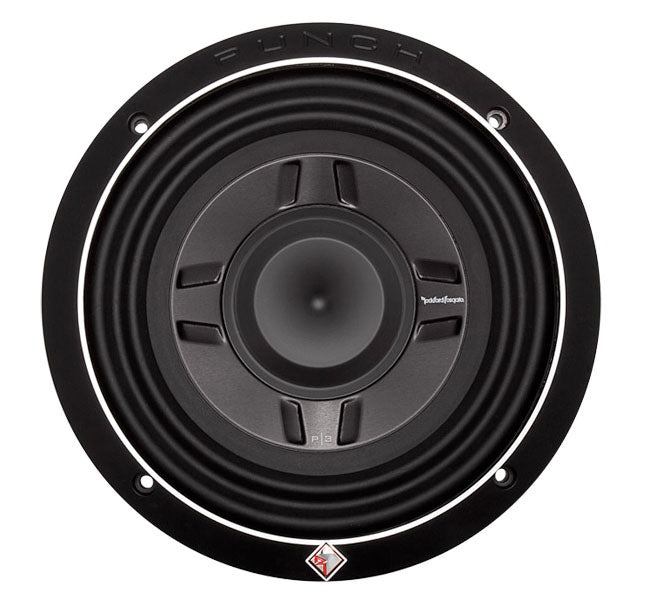 Rockford Fosgate P3SD4-8 - 8" Punch 300W DVC Shallow Subwoofer