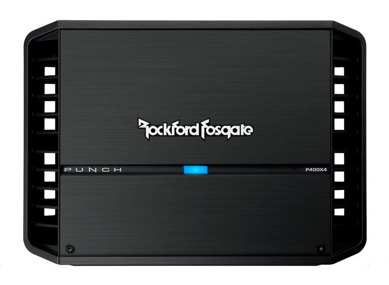 Rockford Fosgate Punch P400X4 - 4 Channel Amplifier – Car Audio Direct