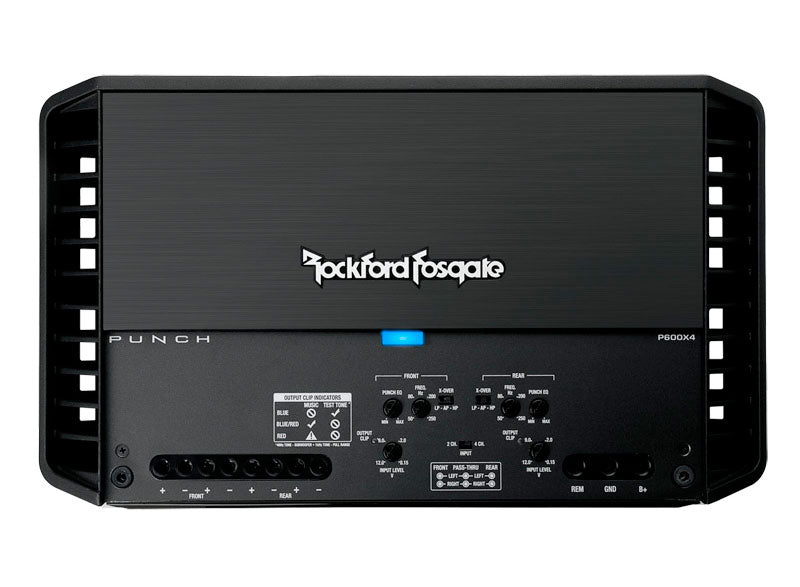 Rockford Fosgate Punch P600X4 - 4 Channel Amplifier – Car Audio Direct