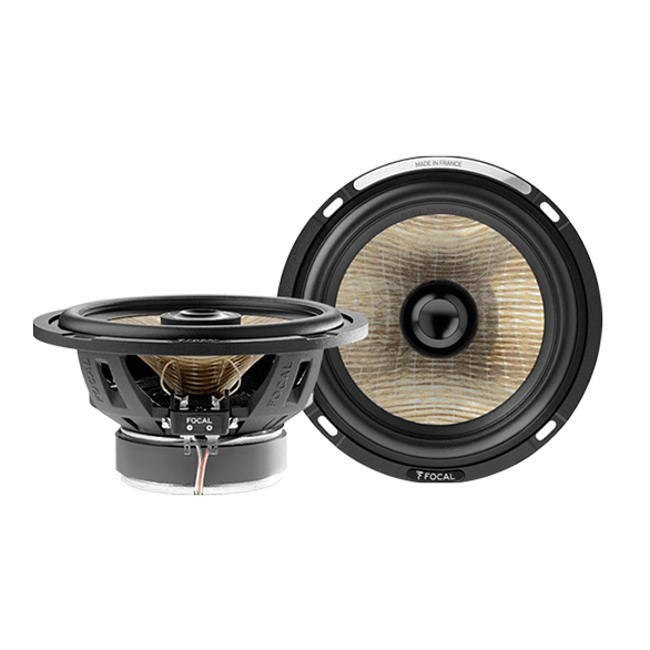 Focal PC165FE - 16.5cm 6.5" 2-Way Coaxial Flax Cone Car Speakers