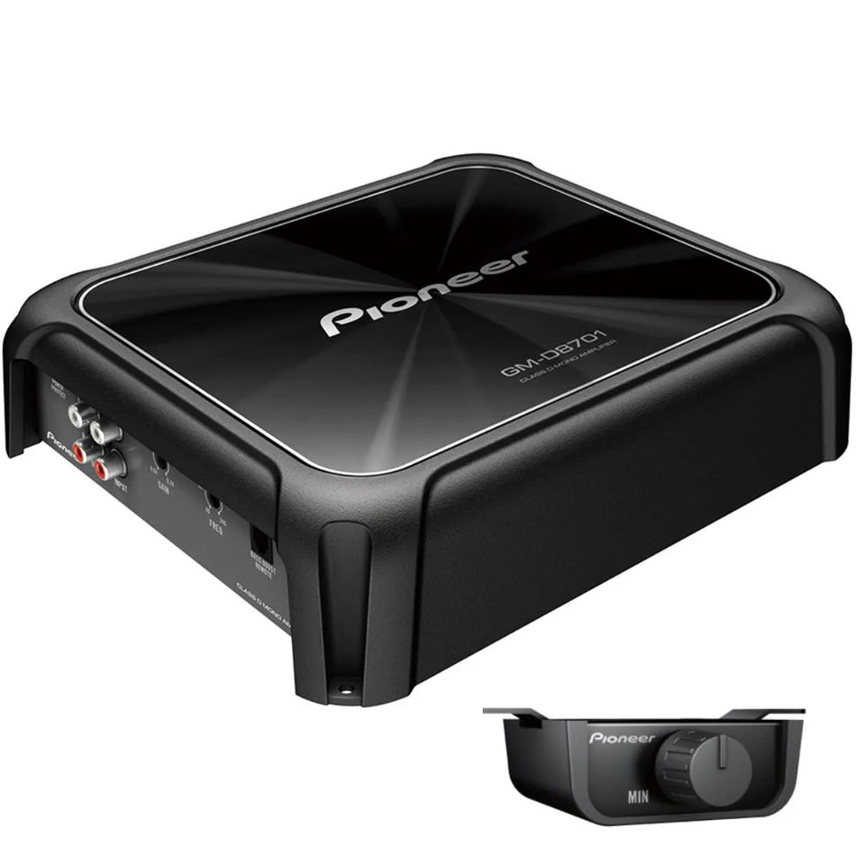 Pioneer GM-D8701 1600W Mono Class-D Car Amp with Bass Boost Remote