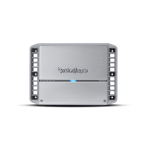 Rockford Fosgate PM400X2 Punch Marine 400-Watt Class-ab 2-Channel Amplifier