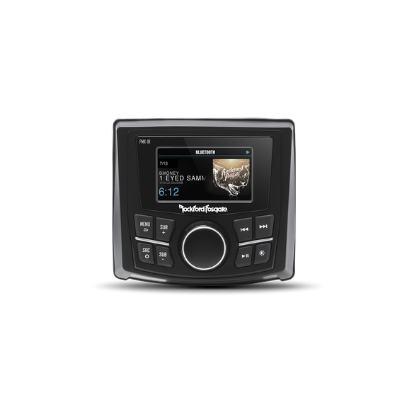 Rockford Fosgate PMX-1R Punch Marine Full Function Wired Remote 2.7" Display