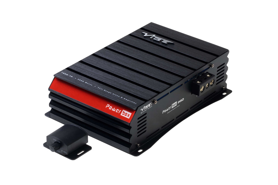 Vibe Powerbox 1500.1P-V0 1500 Watt Class D Mono Subwoofer Amplifier