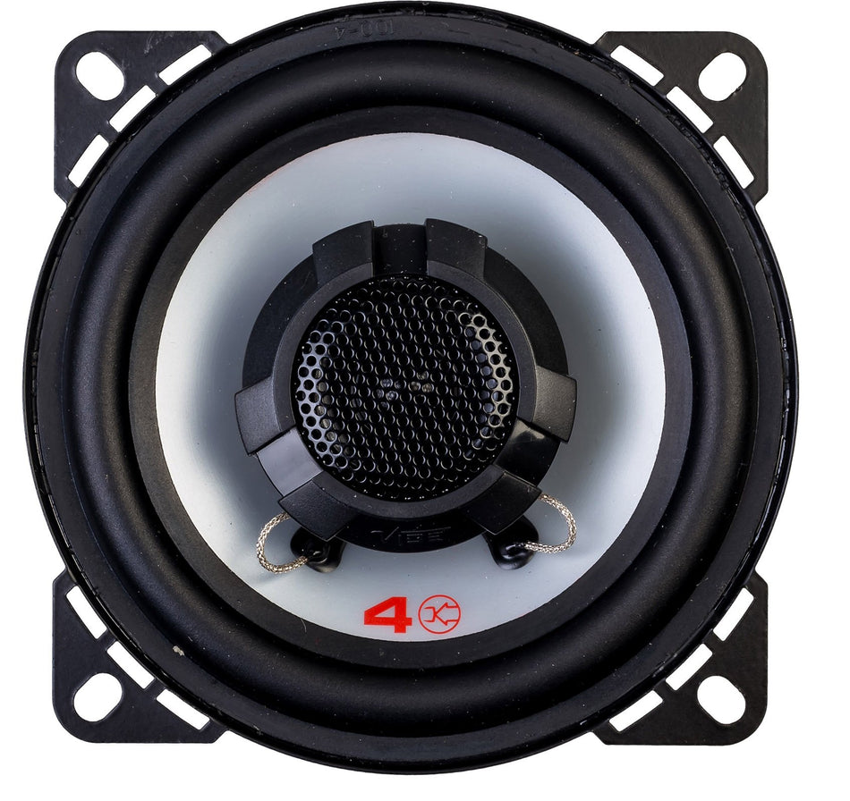 Vibe PULSE 4 V4 - 4” 10cm 120 Watt 2 Way Coaxial Dash Door Speakers