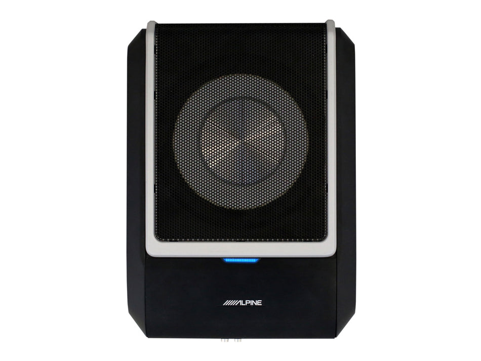 Alpine PWD-X5 440W Compact Powered Active Subwoofer with Built-in 4.1 Channel Amplifier