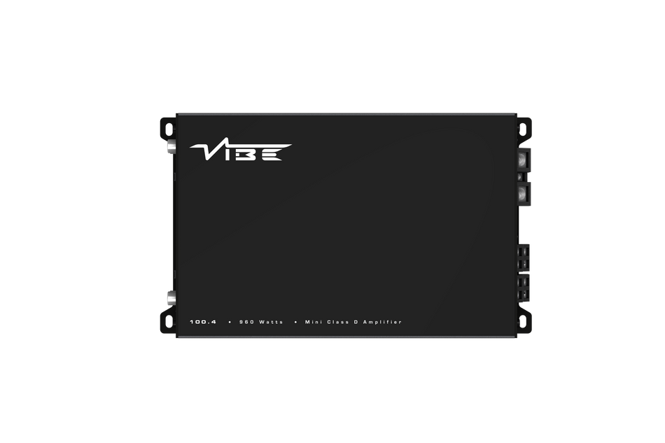 Vibe Powerbox 100.4M V0 960 Watt Class D 4 Channel Speaker/ Subwoofer Amplifier