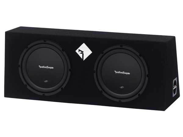 Rockford Fosgate R1L-2X10 - Dual Prime 10" 300 Watt Loaded Enclosure