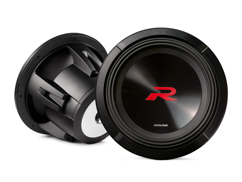 Alpine Type R R2-W12D2 - 12” 30cm 2250W Dual 2 Ohm Subwoofer Bass Driver