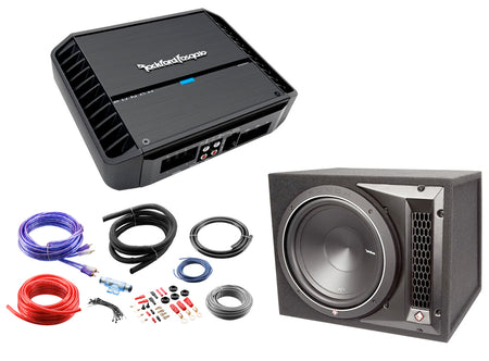 Rockford Fosgate Punch 12" Sub & Amp Package P1-1X12 & P300X1