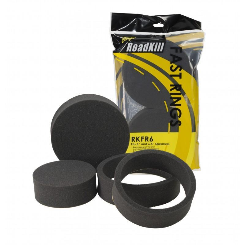 Stinger Roadkill RKFR6 Fast Rings 6" & 6.5" Foam Ring Speaker Enhancer Kit