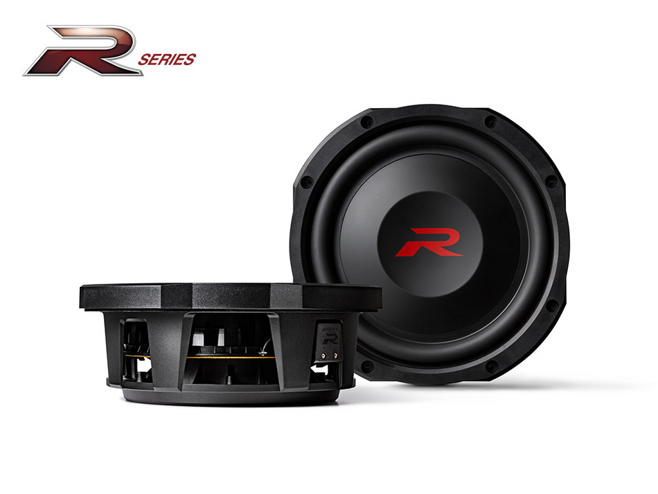 Alpine R-Series RS-W10D2 - 10” 25cm 1800W Dual 2 Ohm Shallow Subwoofer Bass Driver