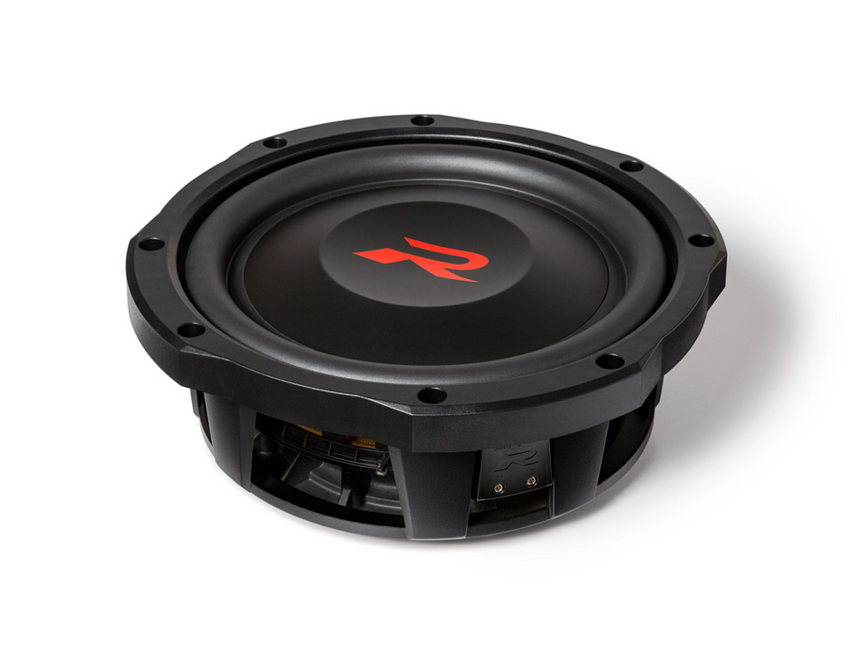 Alpine R-Series RS-W10D2 - 10” 25cm 1800W Dual 2 Ohm Shallow Subwoofer Bass Driver