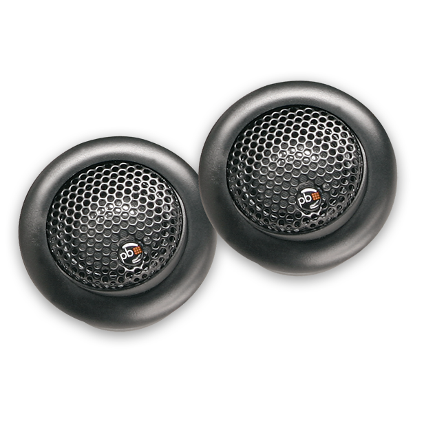 PowerBass S-1S 1” 100 Watt Silk Dome Tweeters