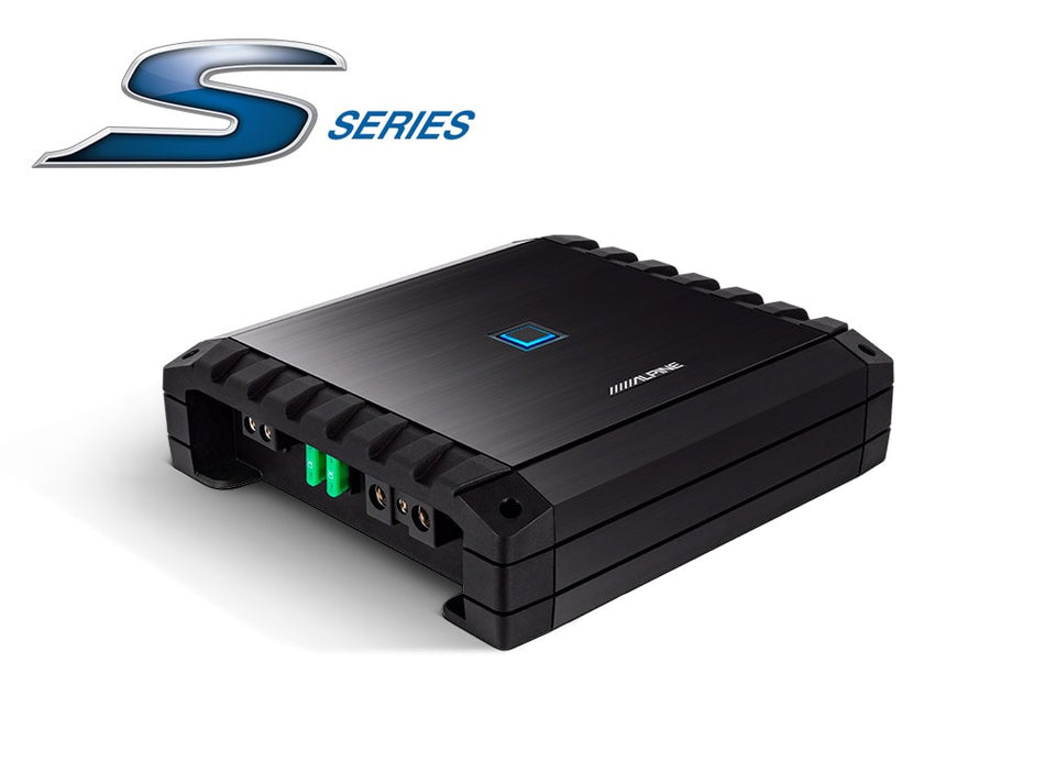 Alpine S-Series S2-A60M Class D Mono Channel Car Subwoofer Amplifier