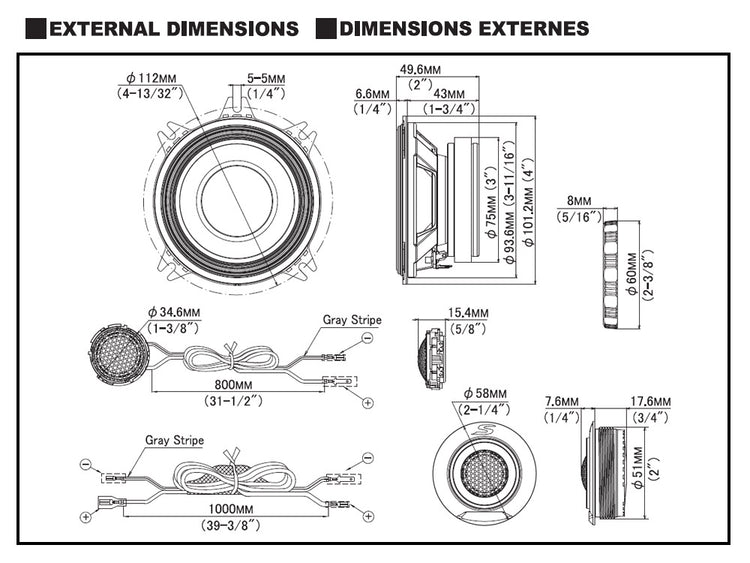 4 inch Comp (10cm) – Car Audio Direct