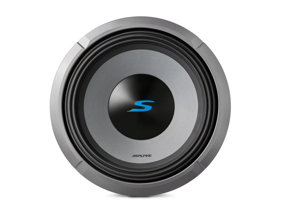 Alpine S-Series S2-W12D2 - 12” 30cm 1800W Dual 2 Ohm Subwoofer Bass Driver