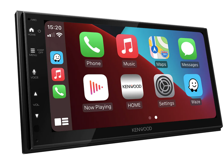 Kenwood DMX5023DABS - 6.8” Wired CarPlay Android Auto Mirroring, DAB+ Radio Multimedia Screen