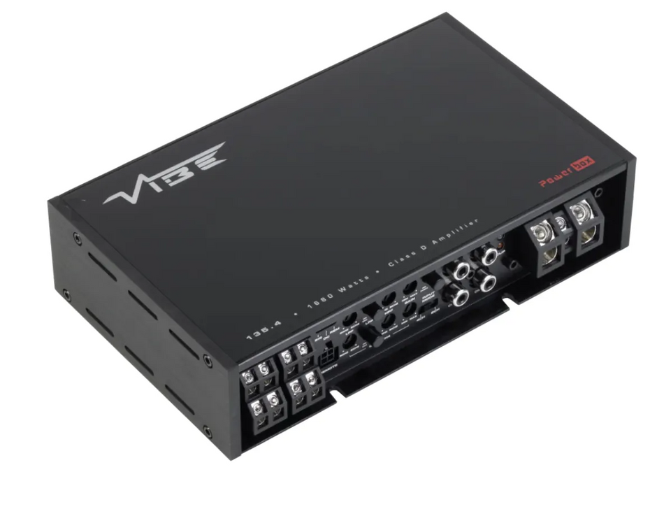 VIBE POWERBOX135.4-V5 - 4 Channel Stereo Amplifier 1680 Watts