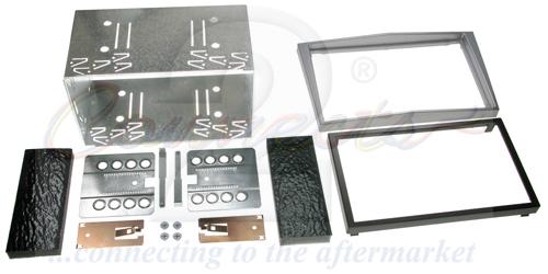 CT23VX08A Silver Double DIN Facia Kit for Vauxhall 2005>