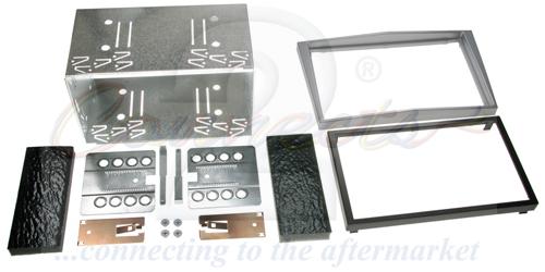 CT23VX15A Chrome Double DIN Facia Kit for Vauxhall