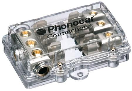 Phonocar 4/488 3-Way Fuse Holder