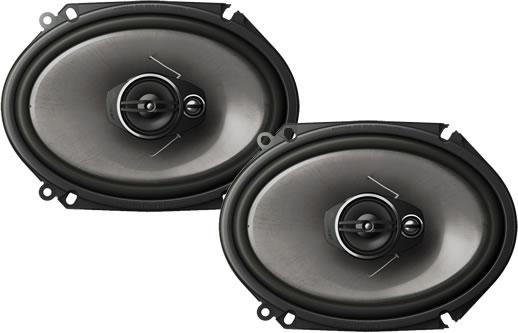 Pioneer TS-A6813i 6" x 8" 3-way Coaxial Speakers (350W)