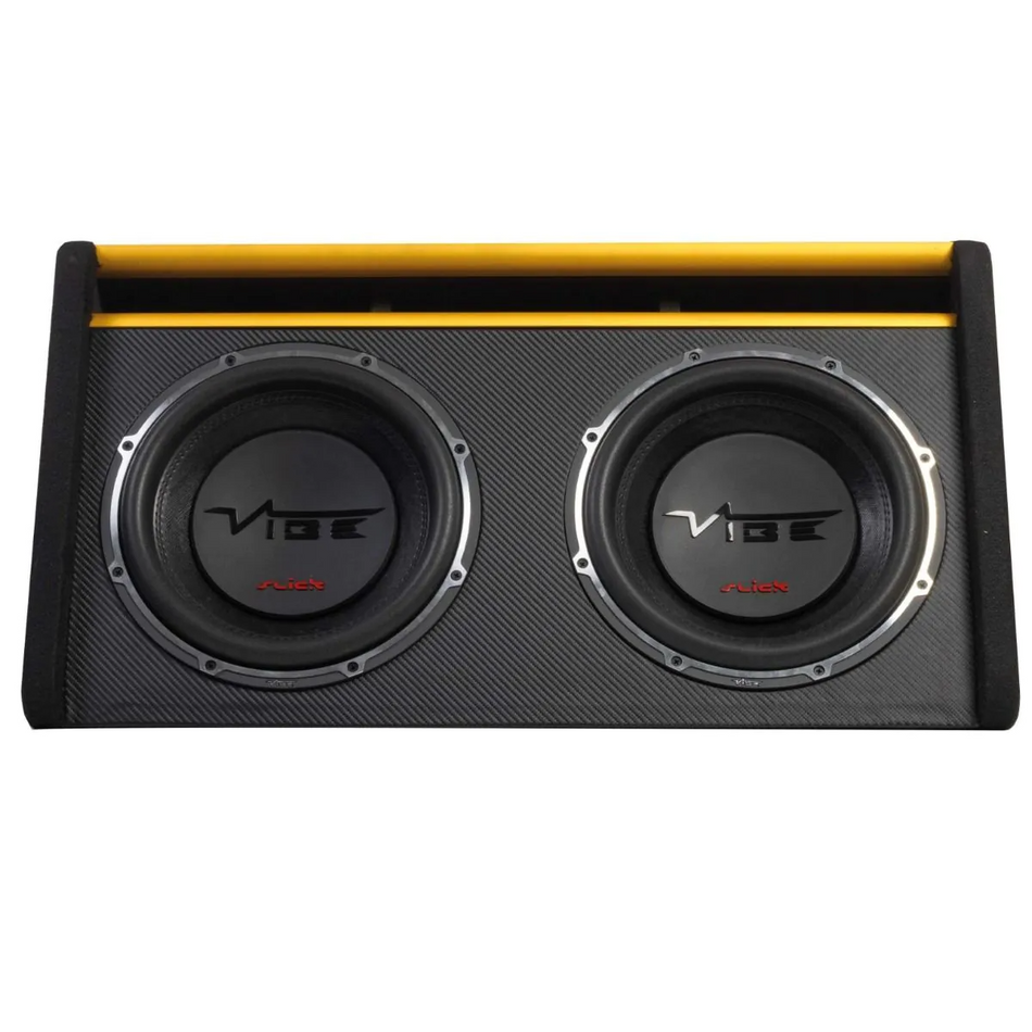 Vibe SLICKMIT12T-V3 12" Twin Passive Subwoofer Enclosure 3000W