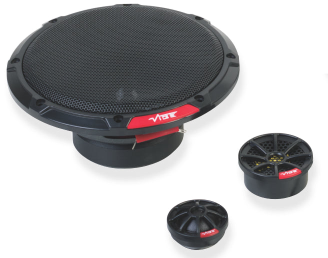 Vibe Slick 6 Comp V7 - 270 Watt 6.5" 16.5cm Component Speakers with Tweeters