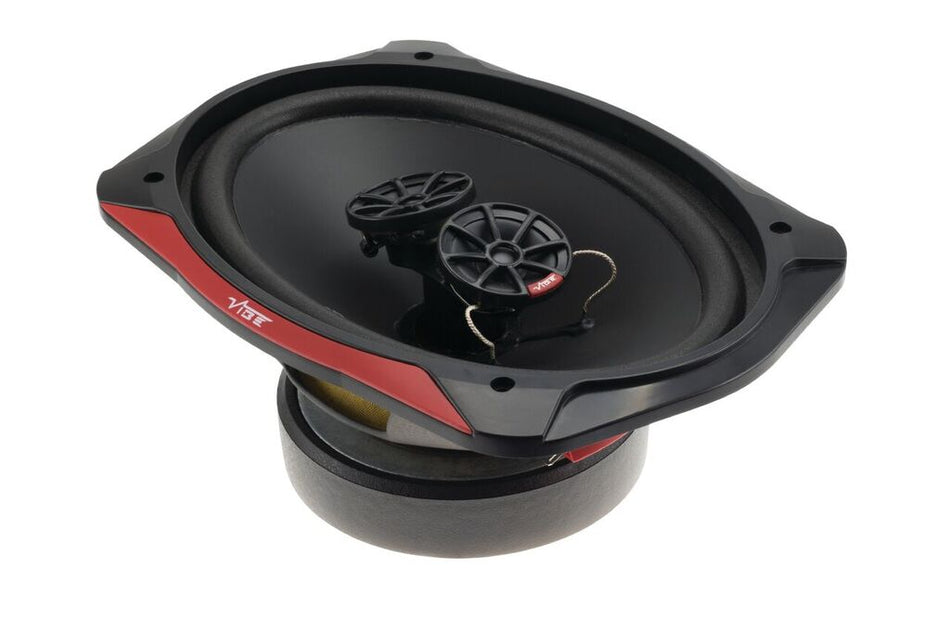 Vibe Slick 693 V7 480 Watt 6"x9" 3 Way High Performance Coaxial Speakers