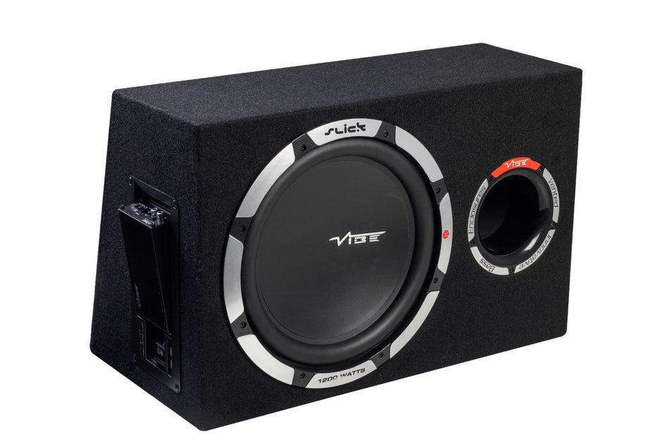 SLICKV12A-V2 – VIBE SLICK 12 Inch Active Bass 1200W Subwoofer Enclosure