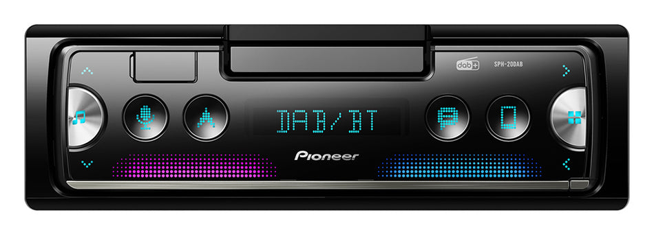 Pioneer SPH-20DAB - Car Stereo for Smart Phone with Bluetooth MP3 USB Spotify RDS Tuner DAB/ DAB+