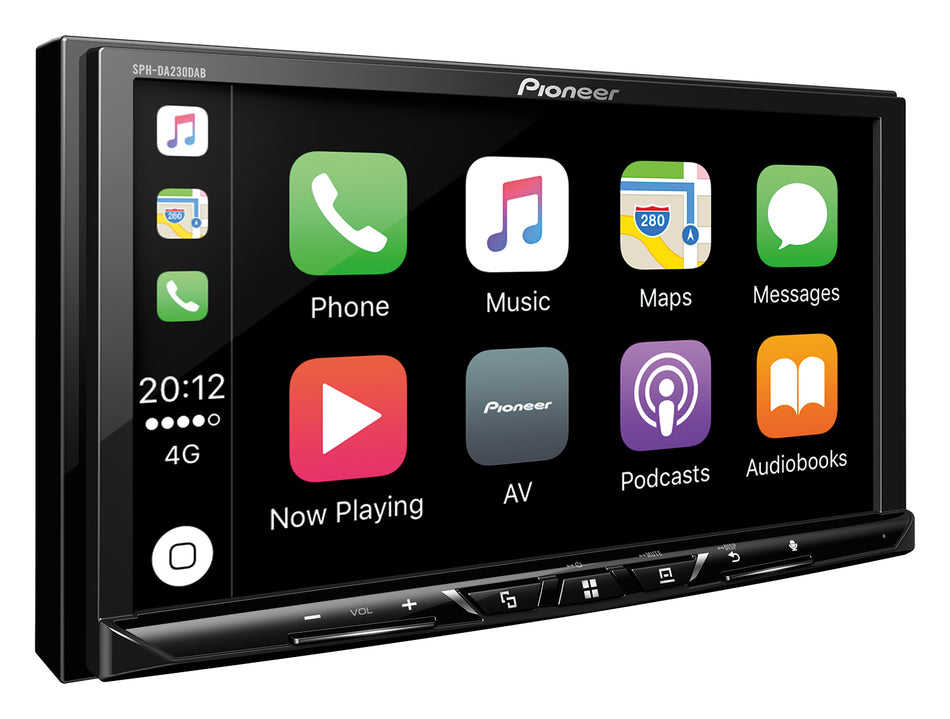 Pioneer SPH-DA230DAB 7" Multimedia Apple Carplay Android Auto DAB Bluetooth USB System