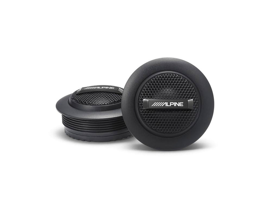 Alpine SPS-110TW - 1" 2.5cm 300W Wide-Range Silk Dome Tweeters