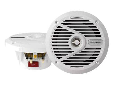 Alpine SPS-M601W - 6.5” 16.5cm 240 Watt 2 Way Coaxial Boat Marine Speakers