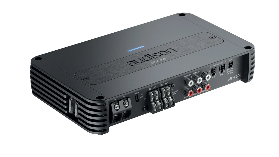 Audison SR4.500 500W Class D 4 Channel Car Speaker Amplifier