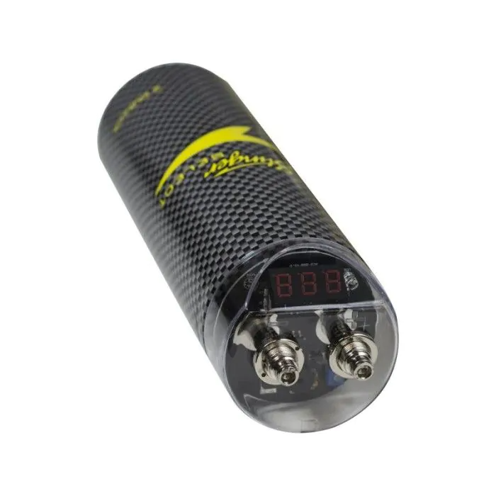 Stinger Select - Carbon Fiber 2 Farad Digital Capacitor Up To 2000W