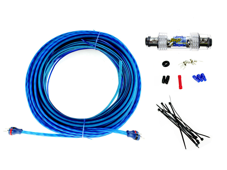 Stinger SSK8 8 AWG 600W Amplifier Wiring Kit