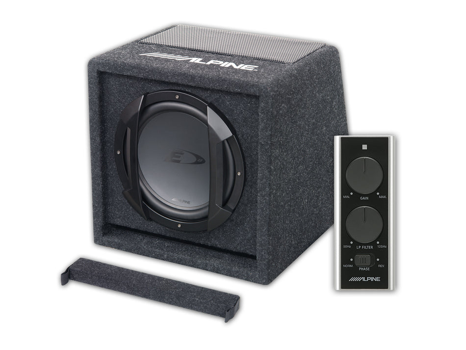 Alpine SWE-815 150W 8" Active Bass Enclosure Box